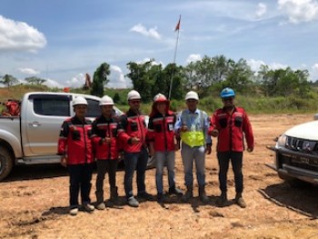 Team Artarental di PT GAM Sangkulirang, Kutai Timur, Kalimantan Timur