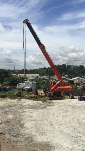 Crane support Div Artapile