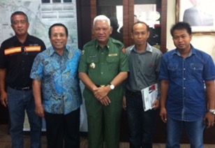 Kunjungan Kerja Ke Kantor Gubernur Kalimantan Timur.