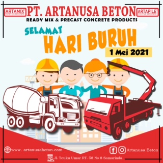 May Day PT Artanusa Beton 01 Mei 2021