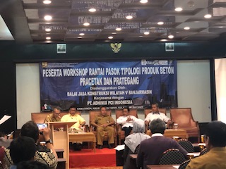 Workshop oleh Balai Jasa Konstruksi Wilayah V Banjarmasin.