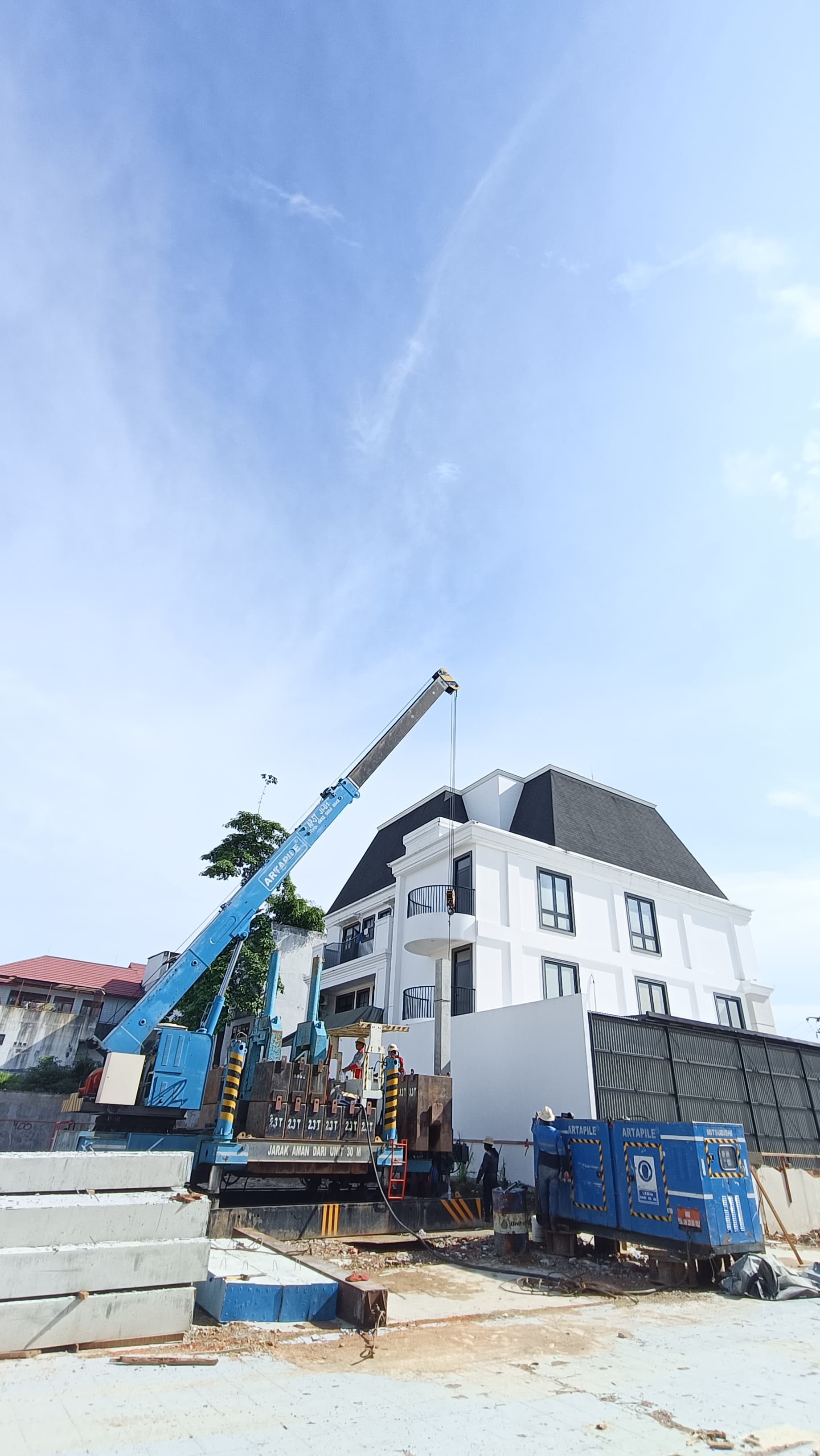 Project HSPD 120 Ton dengan Pile 30x30
