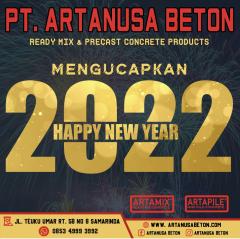 Semoga Tahun 2022 lebih Sukses PT Artanusa Beton