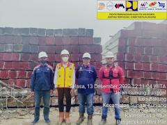 Proyek Strategis Nasional (PSN) Jl Tol IKN, PT Artanusa Beton.