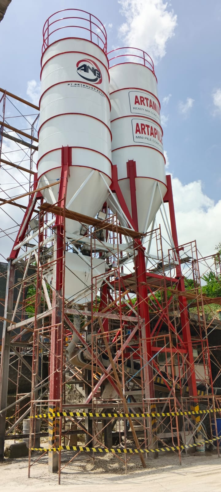 Perawatan Total Batching Plant PT Artanusa Beton