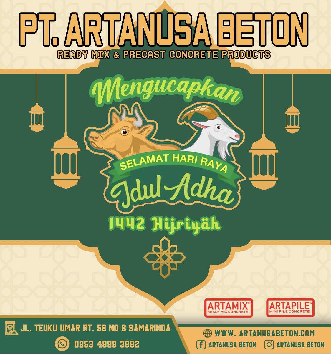 Selamat Hari Raya Idul Adha 1442 H