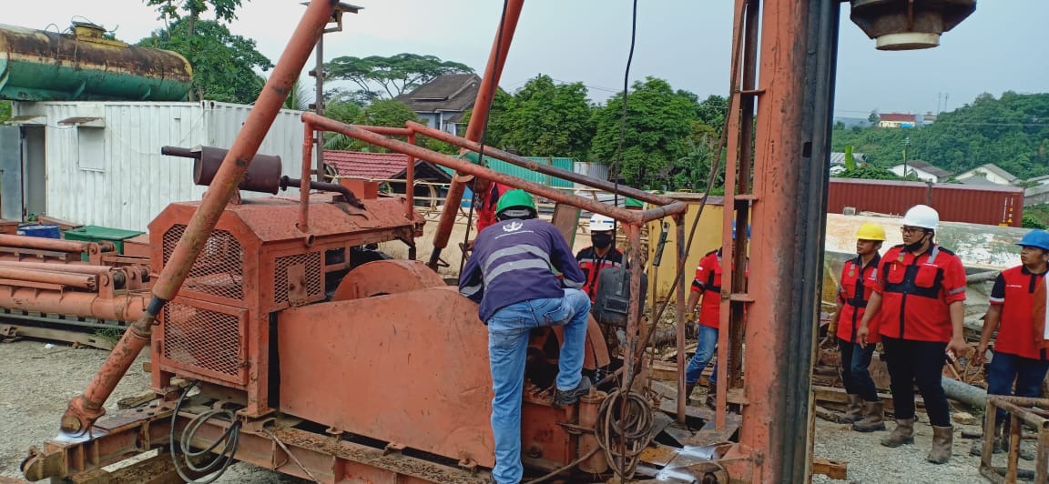 Sertifikasi Alat Pancang Drop Hammer dari PT BKI Persero