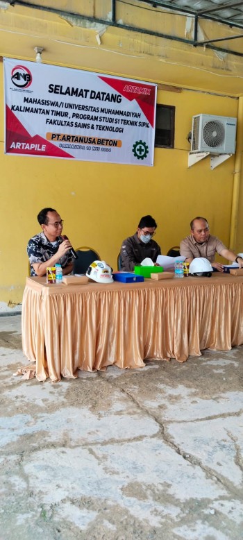 Kuliah Umum dan Kunjungan lapangan Mahasiswa UMKT Samarinda