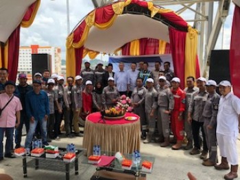 The ends of Journey " Project Jembatan Mahakam IV" Samarinda  30 Maret 2019.